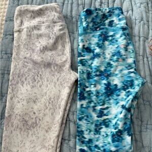 Athleta Girl High Rise Leggings - Set Size 8/10